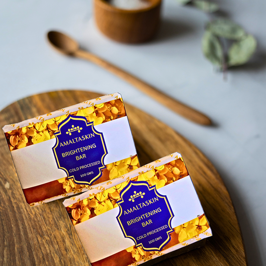 Brightening Bar: Amaltas + Turmeric Cold Processed Soap