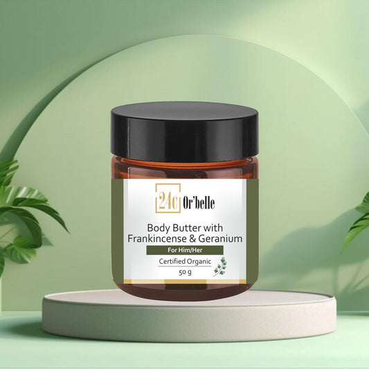 Body Butter with Frankincense & Geranium