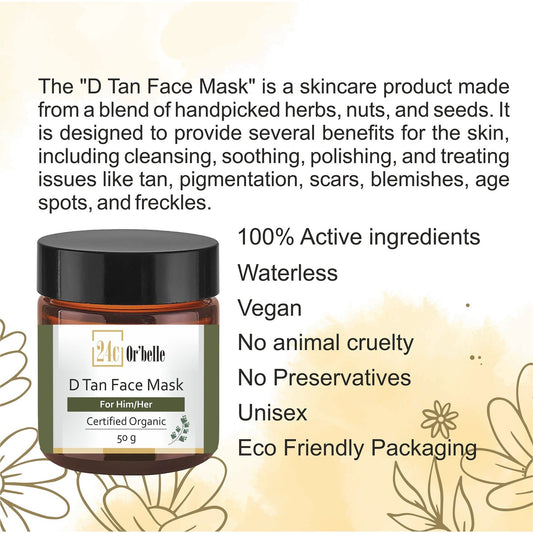 D-Tan Face mask