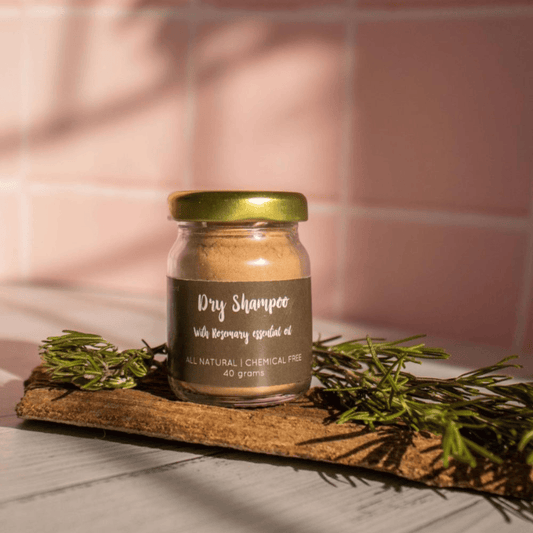 Dry Shampoo with rosemary essential oil