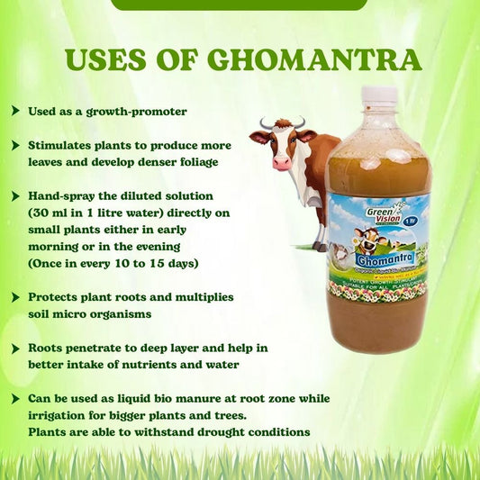 Greenvision Eco Organics Ghomantra Foliar Spray 1 L