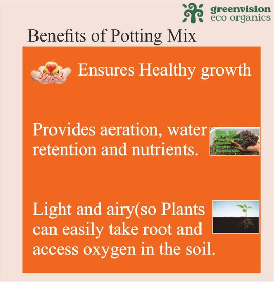 Greenvision Eco Organics Potting Mix Organic Manure 1 KG