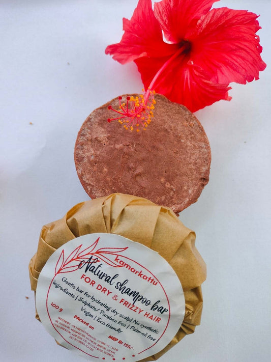 Natural Shampoo bar: For Dry Hair (20 g, trial/travel)