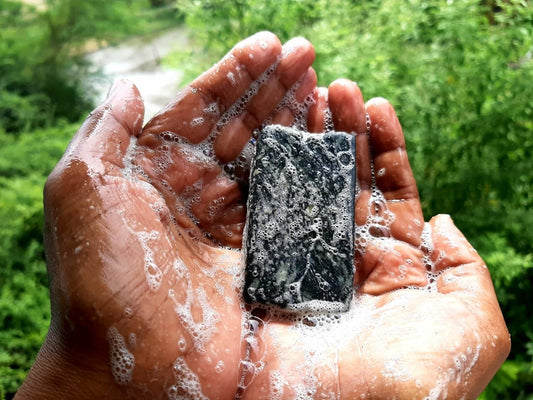 Natural Shampoo bar: For oily scalp (20 g, trial/travel)