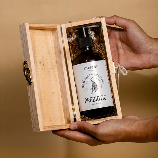 Prebiotic Rose | Natural Shampoo | 3-in-1 Hair, Face & Body Wash