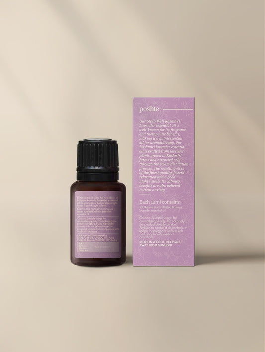 Sleep Well Kashmiri Lavender Essential Oil 12ml
