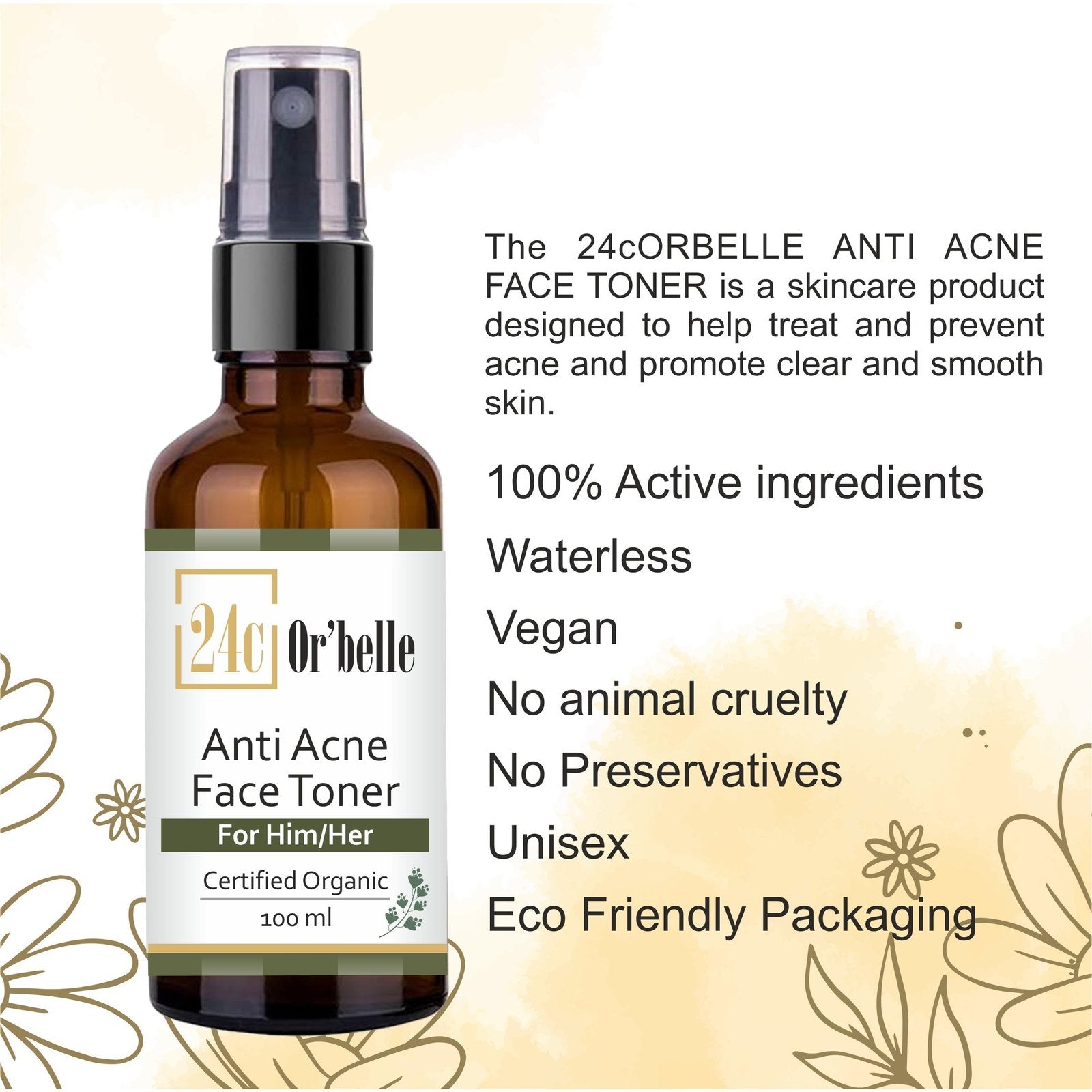 Anti Acne face Toner