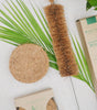 Coconut Fiber Coir Scrub (Pack of 5) and Bottle cleaner