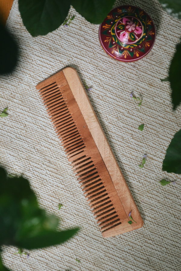 Neem Comb Pack of 2 (Small & Large)