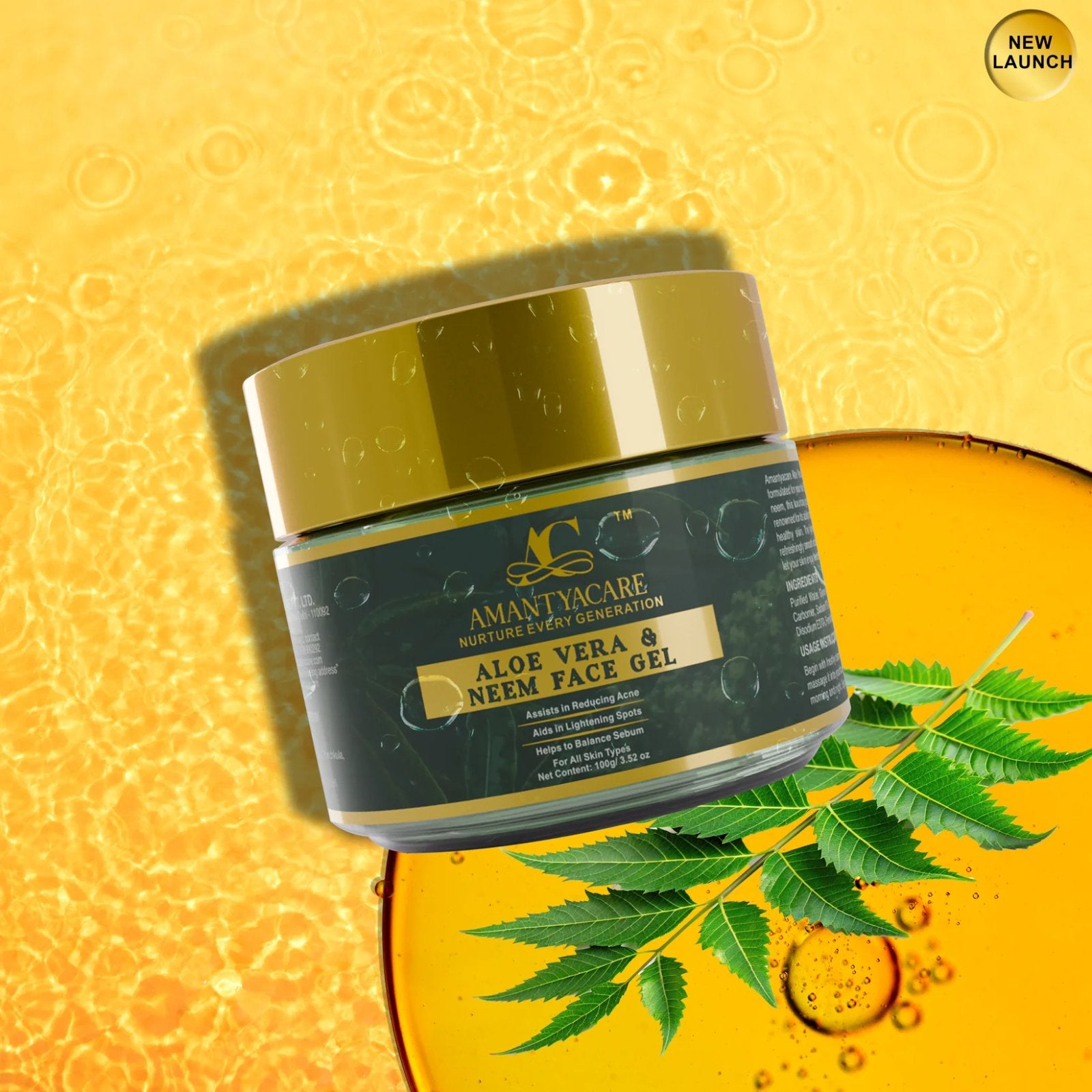 Aloe vera & Neem Face Gel