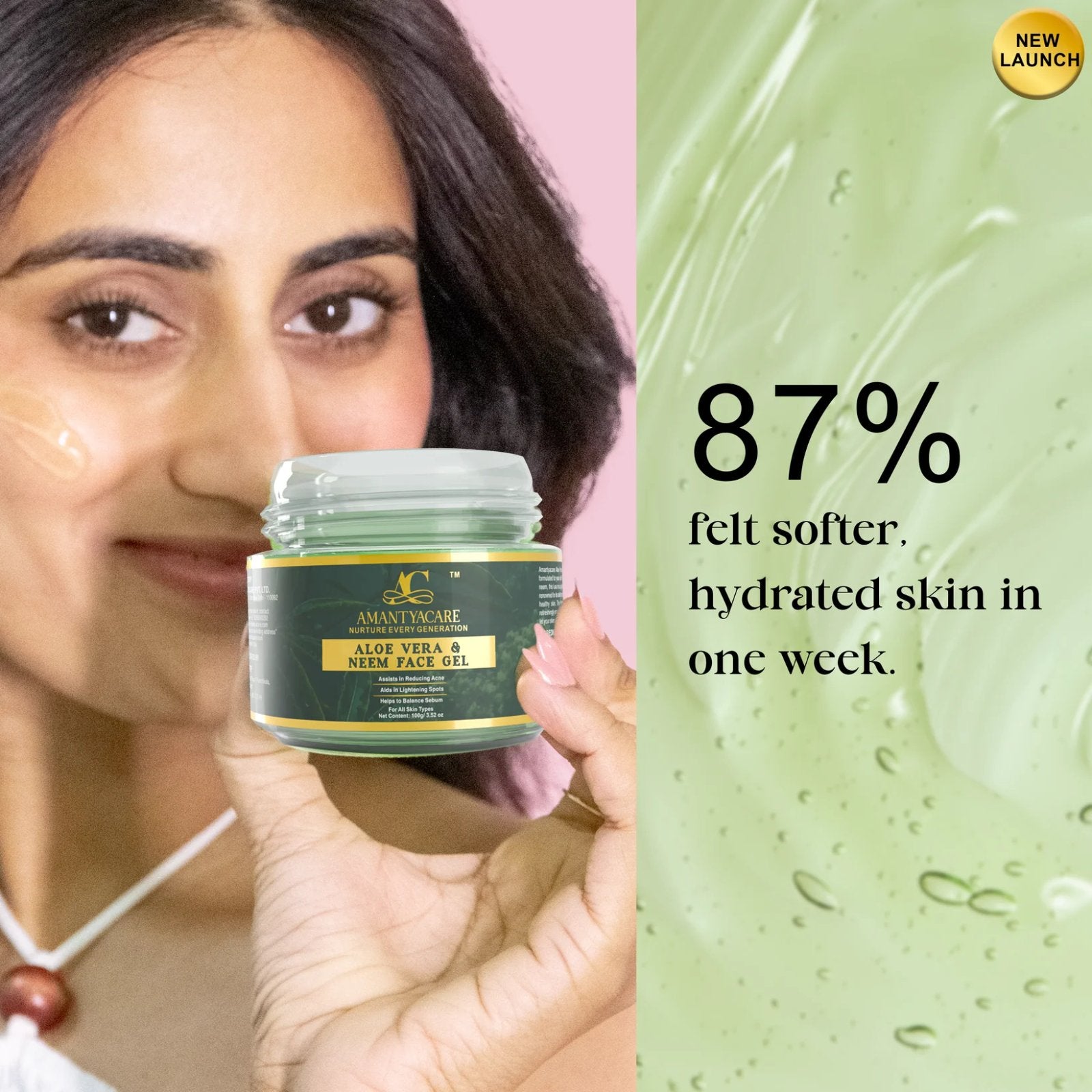 Aloe vera & Neem Face Gel