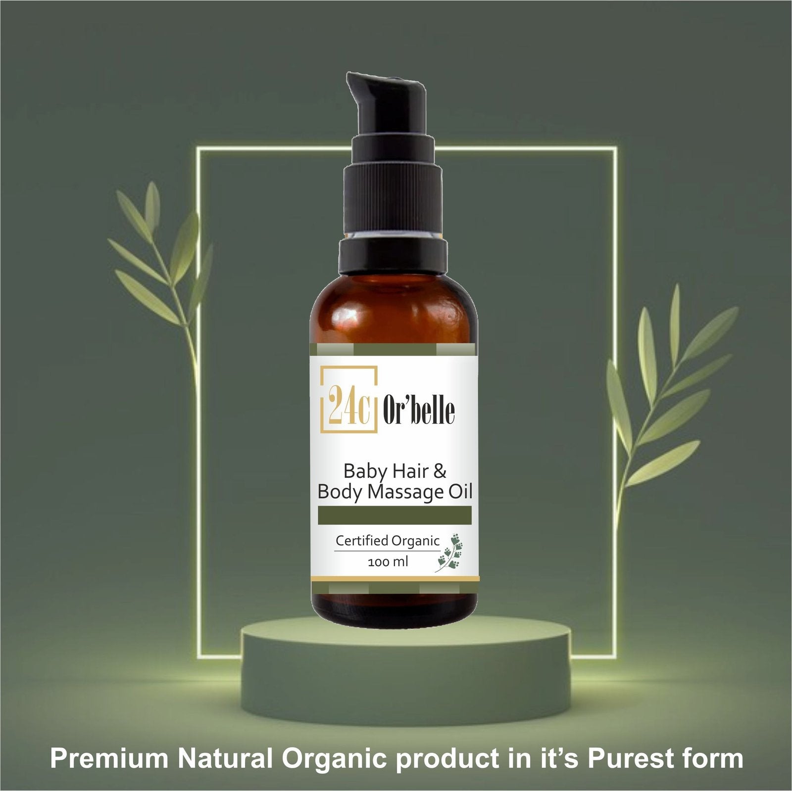Baby hair & body Massage Oil