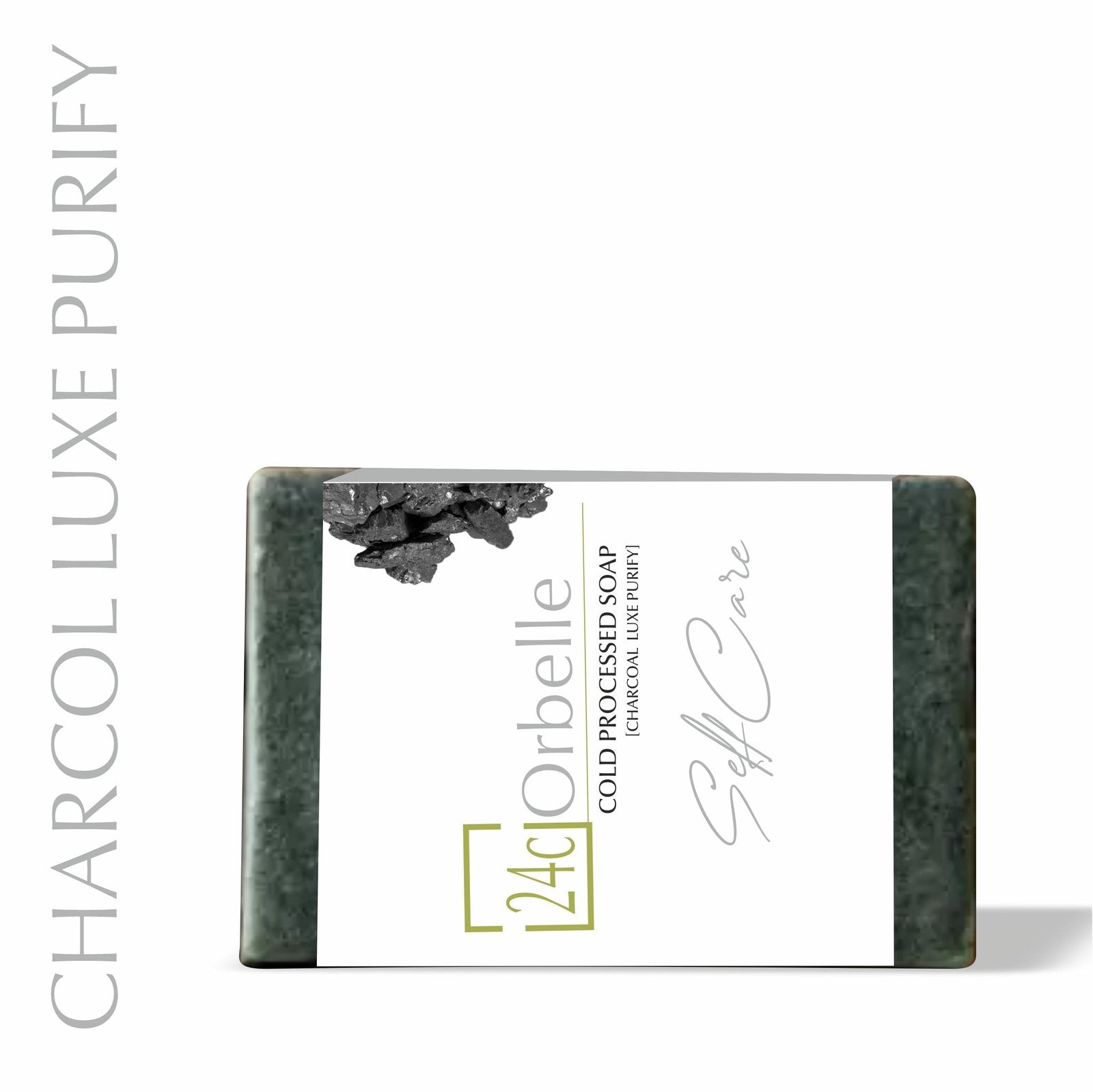 Cold pressed charcoal soap