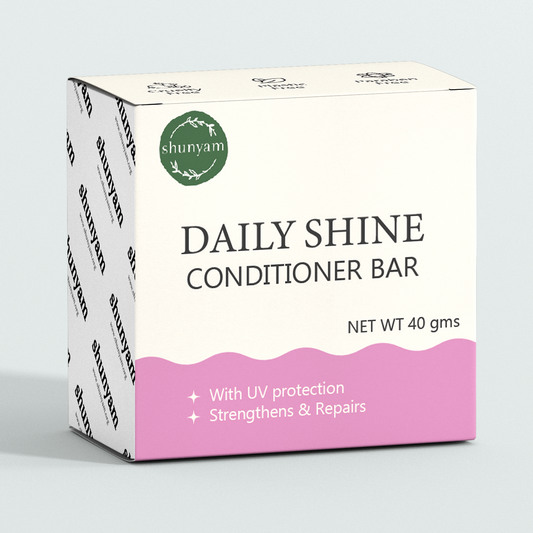 Daily Shine Conditioner Bar Silky, Smooth & Frizz-Free Hair - 40 gm