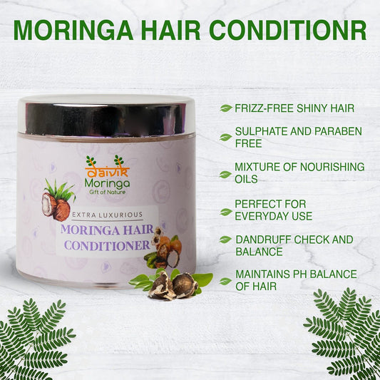 Extra Luxurious Moringa Hair Conditioner, Sulphate and Paraben Free