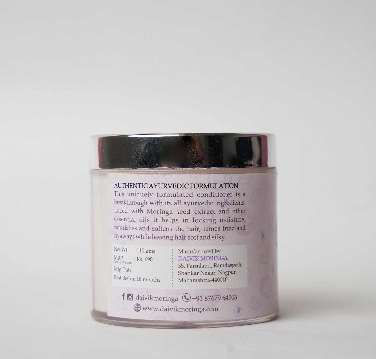 Extra Luxurious Moringa Hair Conditioner, Sulphate and Paraben Free