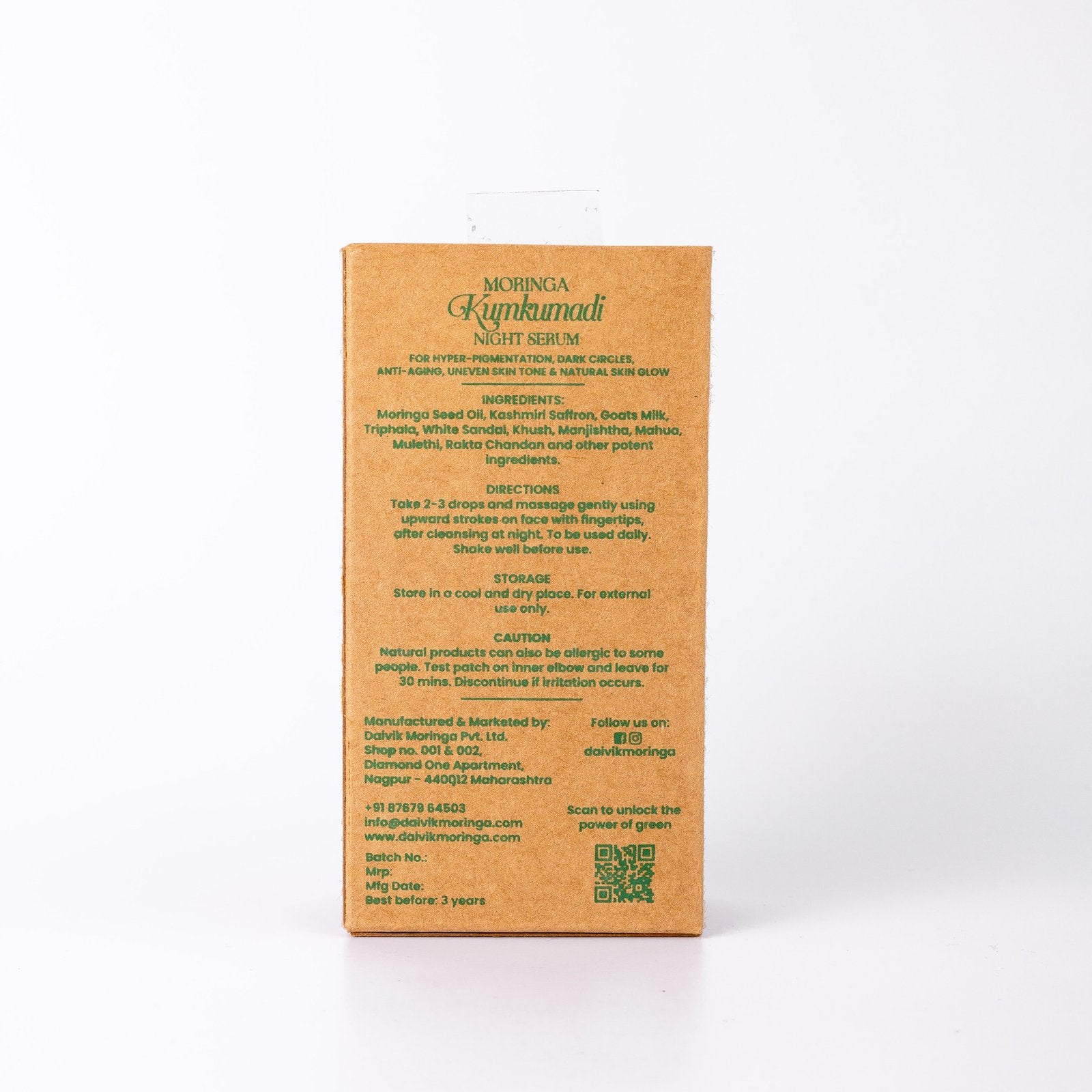 Moringa Kumkumadi Night Serum