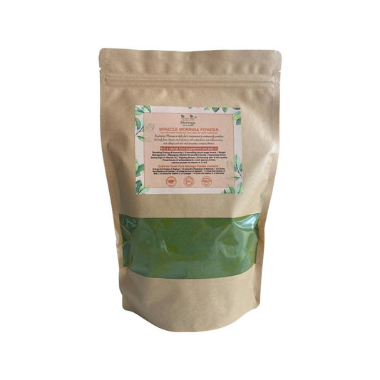 Daivik Moringa Miracle Moringa Powder | 100% Natural | Immunity Booster, Anti Aging, Anti Oxidant | 500 gms
