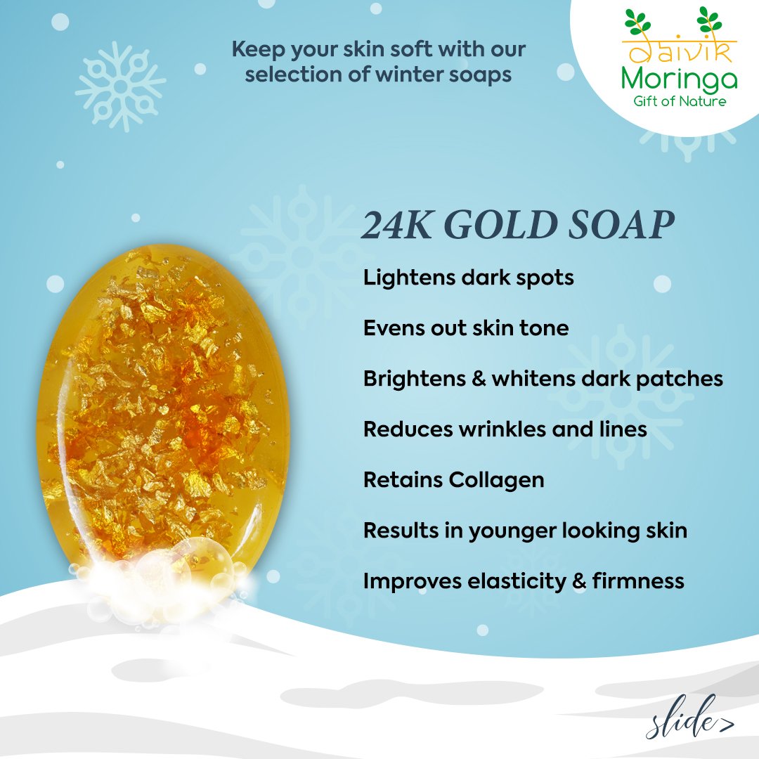 24K Gold Soap