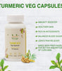 Daivik Moringa Turmeric Veg Capsules | 100% Natural | Immunity Booster, AntiInflammatory, Antioxidant | 100 Caps Each