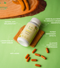 Daivik Moringa Turmeric Veg Capsules | 100% Natural | Immunity Booster, AntiInflammatory, Antioxidant | 100 Caps Each