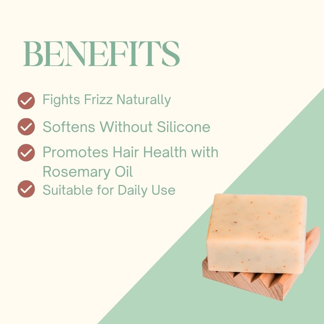 Daily Shine Conditioner Bar Silky, Smooth & Frizz-Free Hair - 40 gm