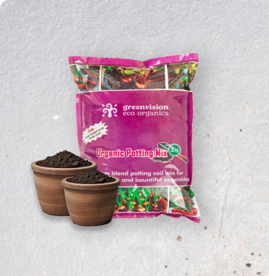 Greenvision Eco Organics Potting Mix Organic Manure 2 KG