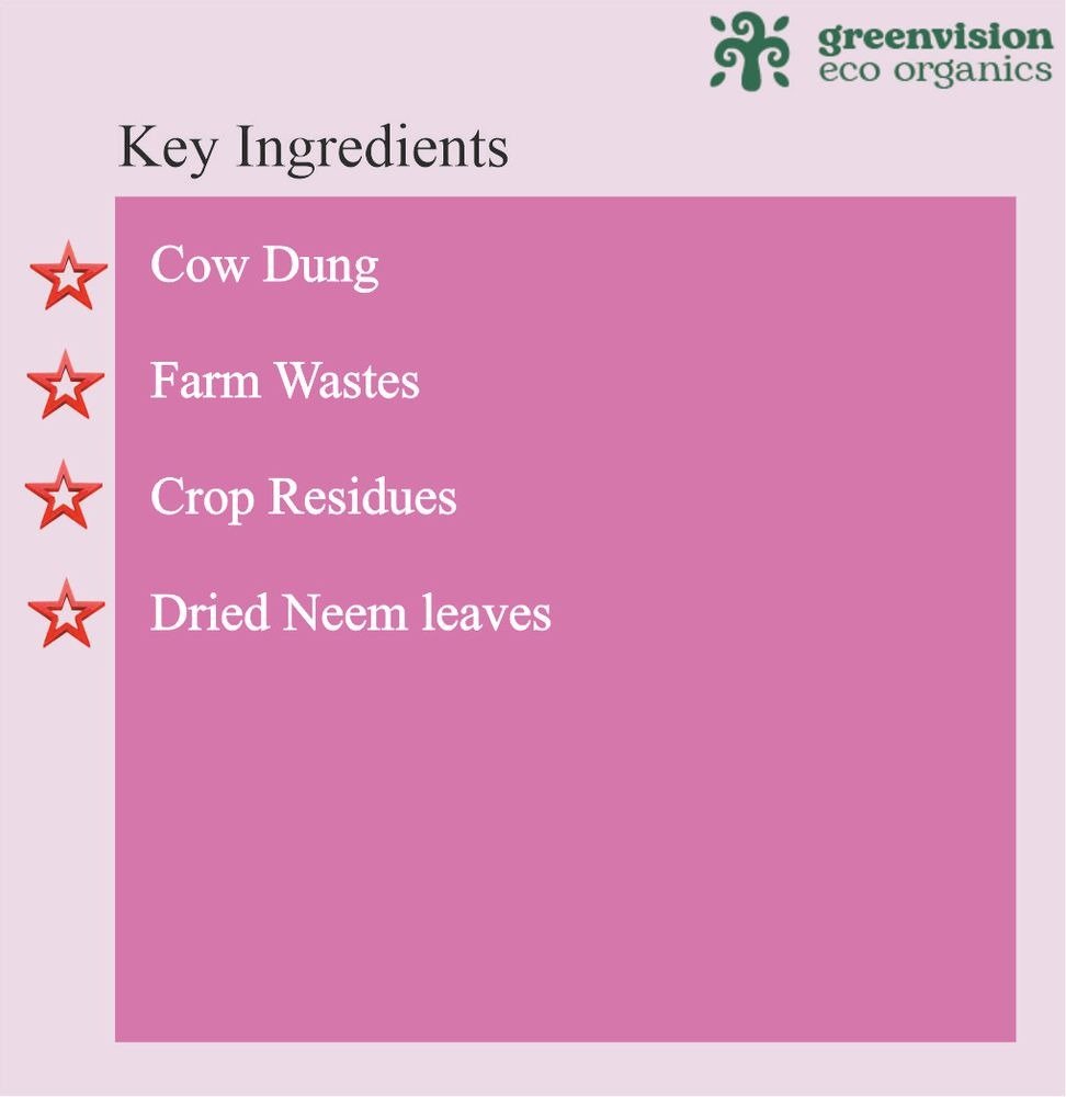 Greenvision Eco Organics Vermicompost Organic Manure 5 KG