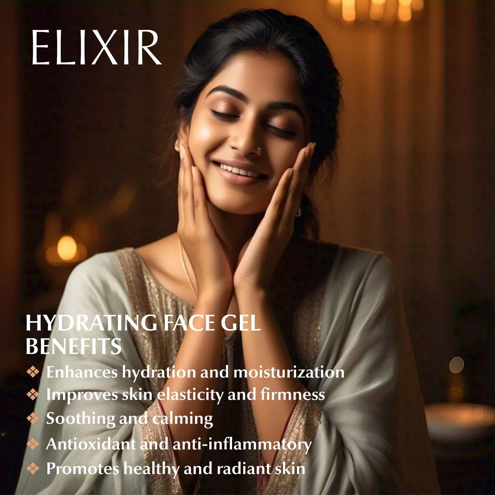 Hydrating face gel