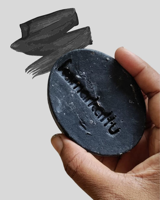 Handmade Bath soap - Activated Charcoal (100 g, One bar)