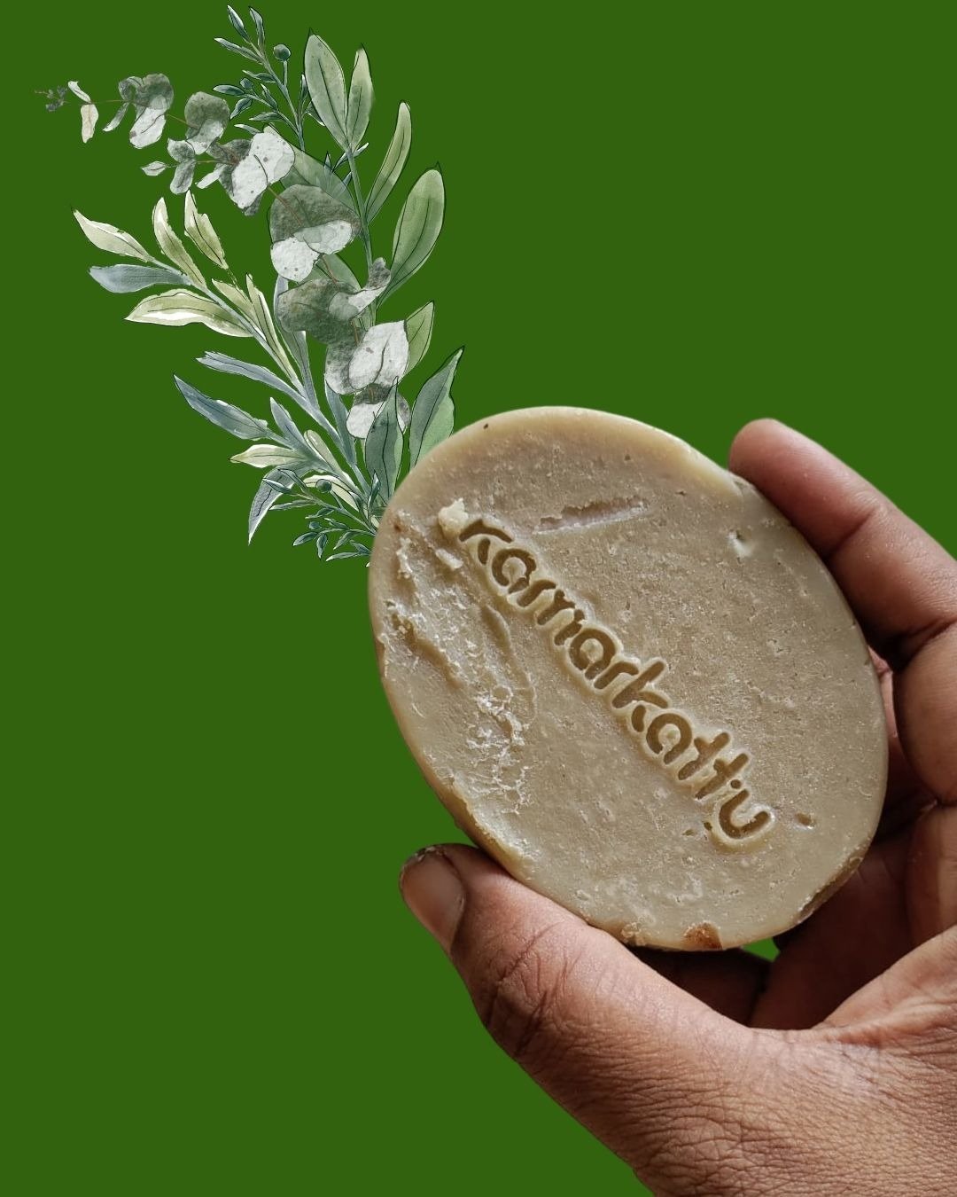 Handmade Bath soap - Eucalyptus & Cedarwood (100 g, pack of 2)
