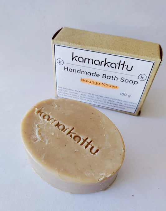 Handmade Bath soap - Nalungu maavu (100 g, pack of 4)