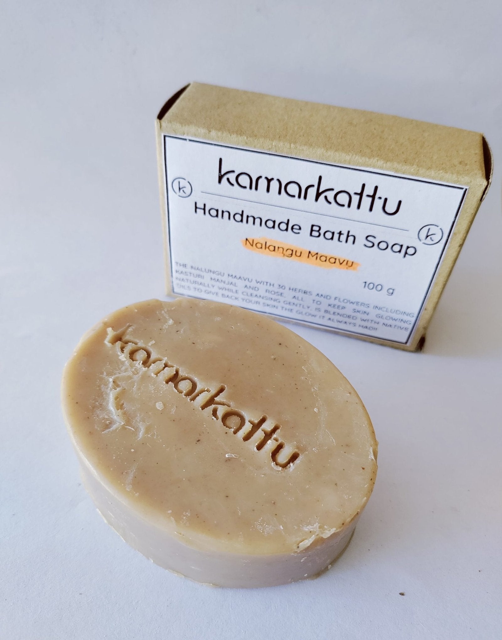 Handmade Bath soap - Nalungu maavu (100 g, pack of 4)