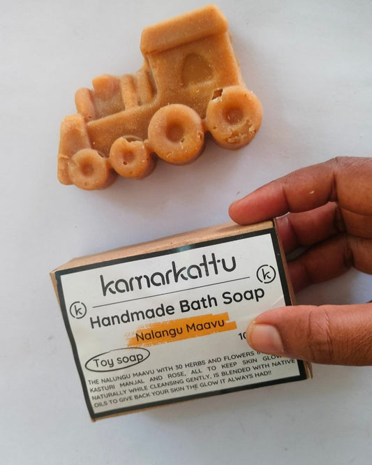 Handmade Bath soap - Nalungu maavu (Toy soap, pack of 6)