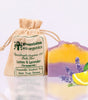 Handmade Organic Oil Bath Bar Lemon & Lavender(For normal skin)