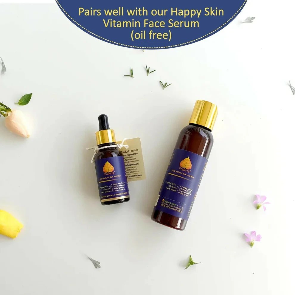 Happy skin:) vitamin face cleanser