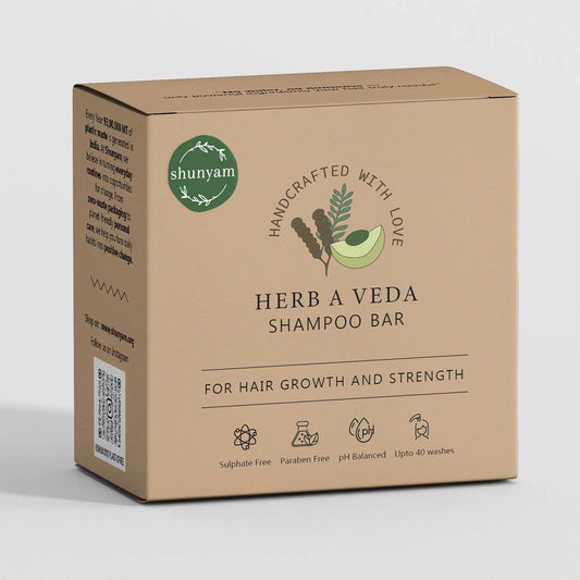 Herb-a-Veda Shampoo Bar for Hair Growth and Strength