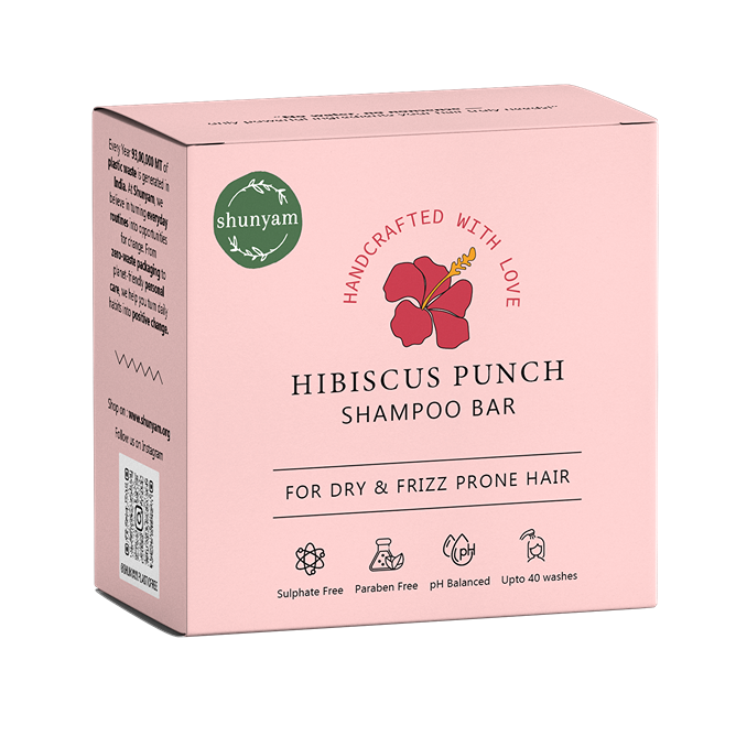 Hibiscus Punch Shampoo Bar for Dry and Frizzy Hair