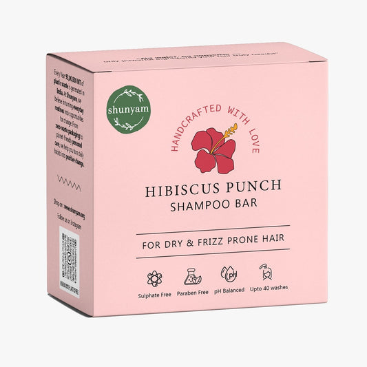 Hibiscus Punch Shampoo Bar for Dry and Frizzy Hair