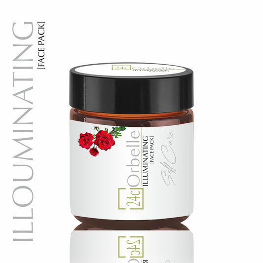 Illuminating face pack