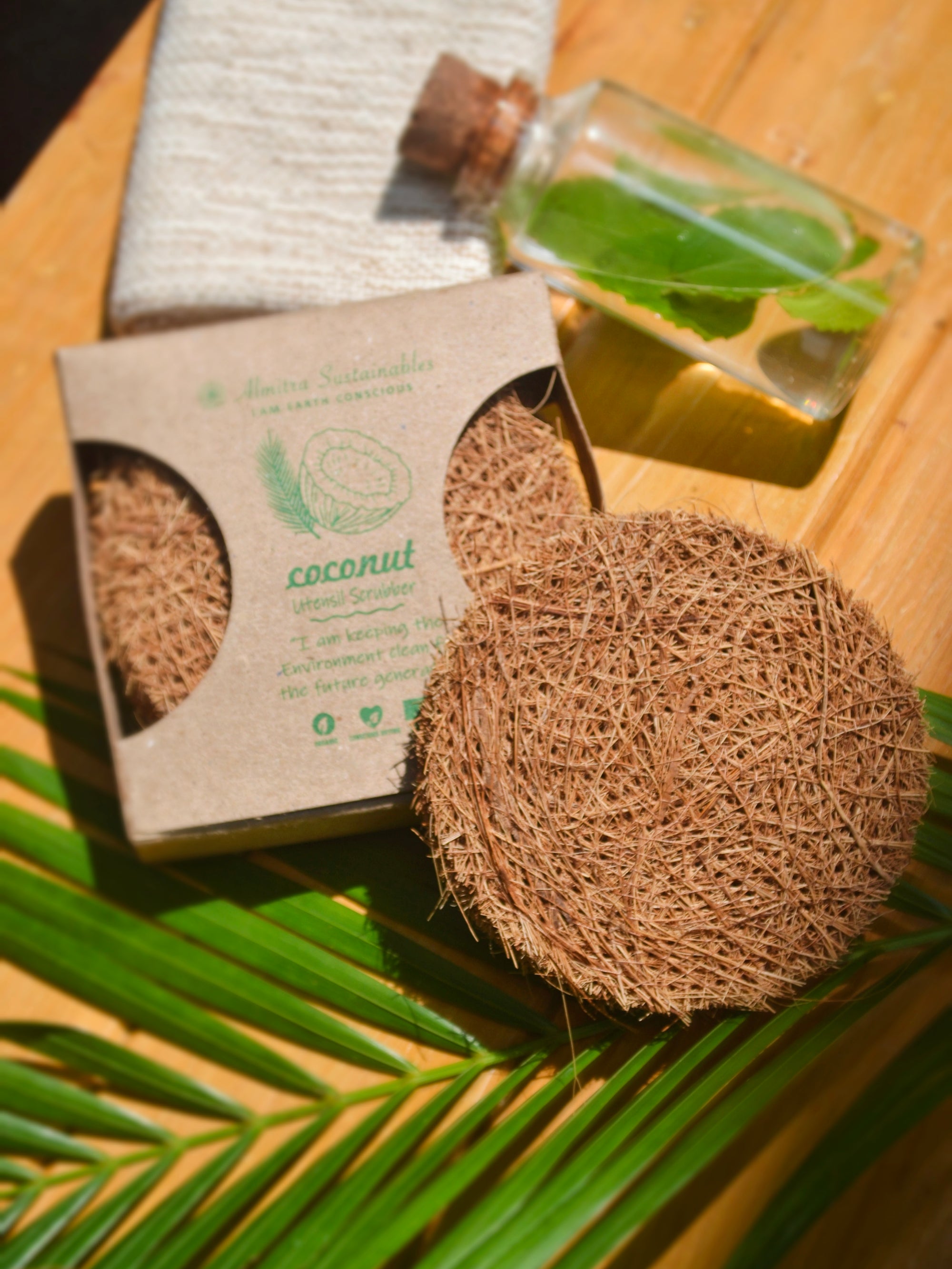 Coconut Fiber - Coir Scrub pack of 3