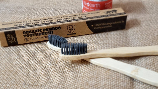 Kids bamboo brush