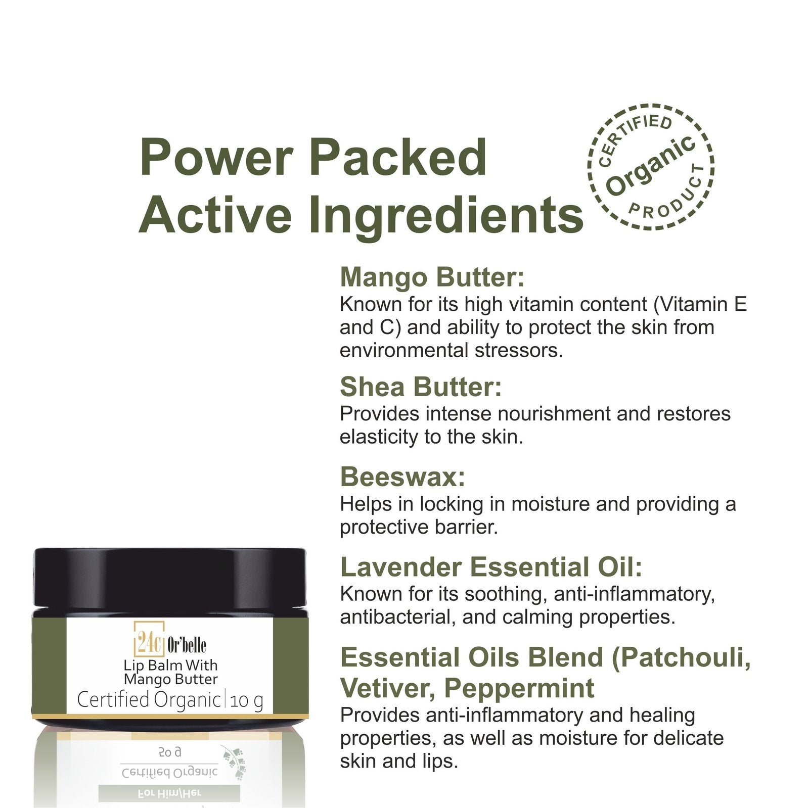 Lip Balm with Mango Butter