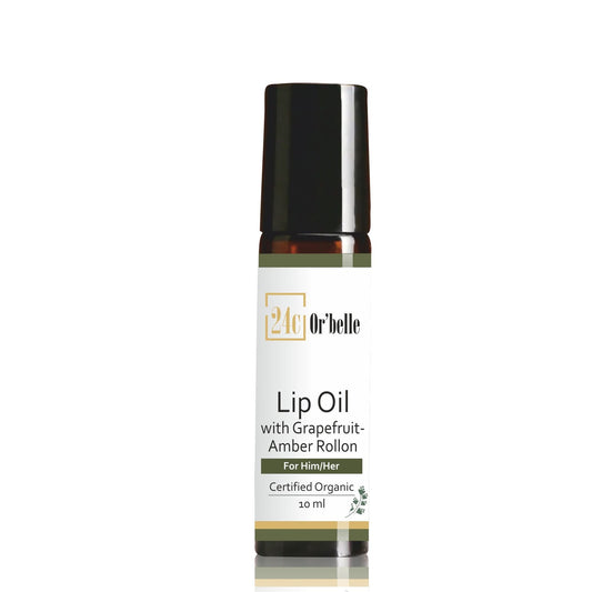 Lip Oil with Grapefruit - Amber Rollon