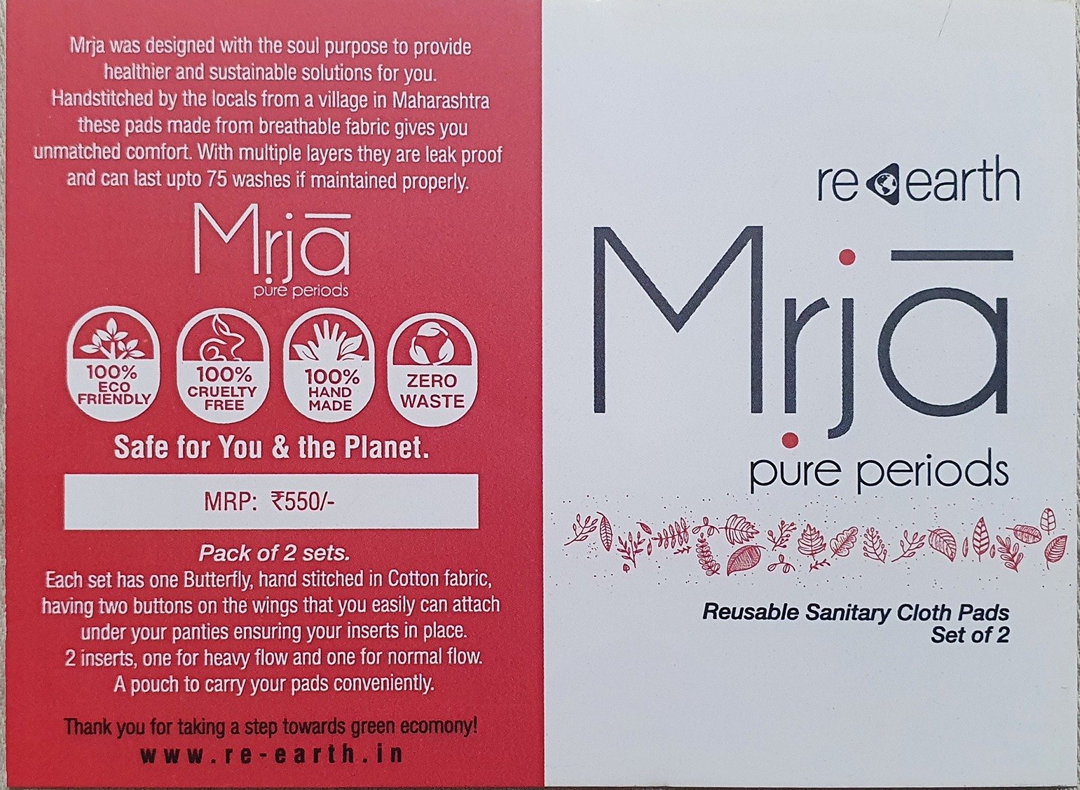 Mrja Sanitary Pads