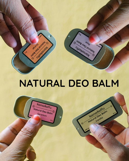 Natural Deodorant - Vanilla (10 g)
