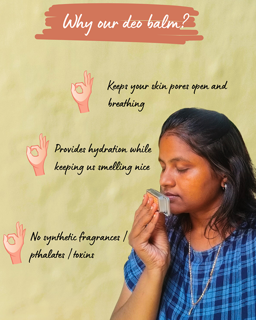 Natural Deodorant - Geranium (20 g)