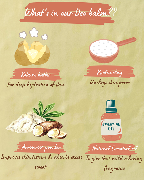 Natural Deodorant - Vanilla (10 g)