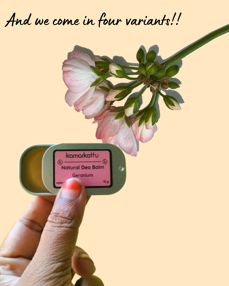 Natural Deodorant - Geranium (20 g)