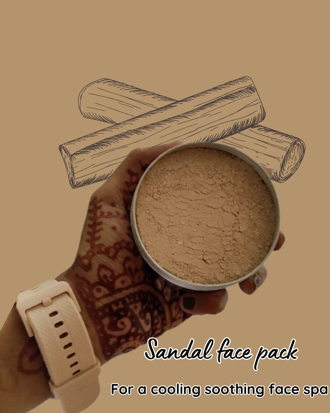 Natural Face Pack - Nalungu Maavu (90 g)